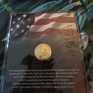 Presidential Dollar Coin in Gold